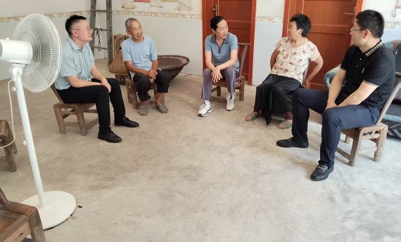 市残联走访调研组赴石门调研